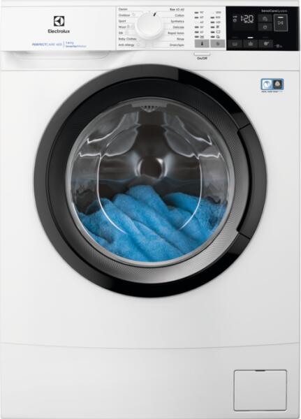 <b>Electrolux</b> <br> Szabadonálló keskeny elöltöltős mosógépek